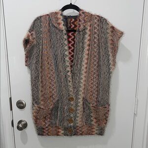 Multicolor Knit Women's Sweater size medium
